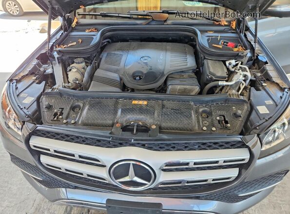 4JGFF5KE3MA380140 2021 MERCEDES-BENZ GLS Gray უკანა სალონის ხედი