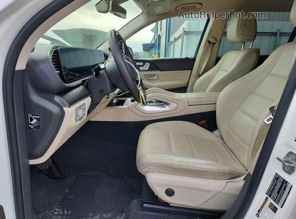 4JGFF5KE4LA097745 2020 MERCEDES-BENZ GLS White Widok wnętrza z przodu