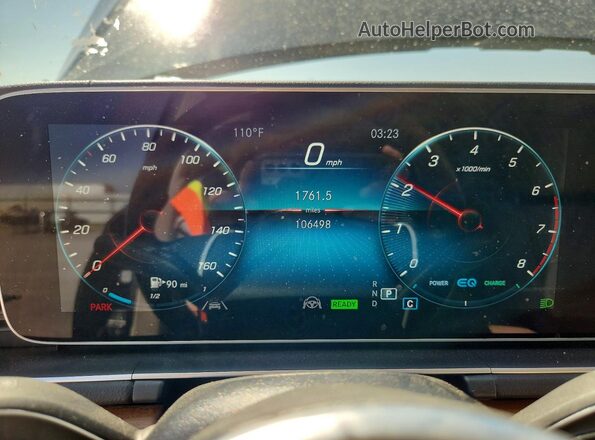 4JGFF5KE5MA388434 2021 MERCEDES-BENZ GLS Black ხელსაწყოთა პანელის ხედი