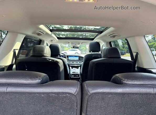 4JGFF5KE7LA115364 2020 MERCEDES-BENZ GLS Black Rear seats view