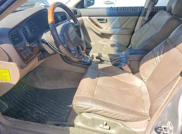 4S3BE896447202689 2021 SUBARU LEGACY Gray Widok wnętrza z przodu