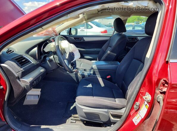 4S3BNAA60H3060535 2017 SUBARU LEGACY Red Սալոնի դիմացի տեսք