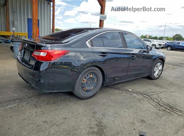 4S3BNAA61H3066733 2017 SUBARU LEGACY Black Задня права чверть