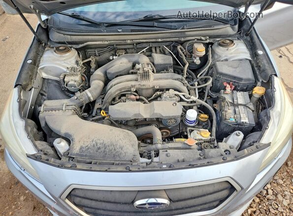 4S3BNAA62G3046022 2016 SUBARU LEGACY Silver Սալոնի հետևի տեսք