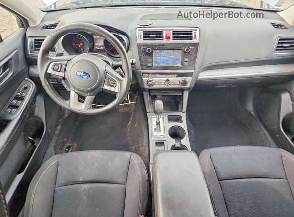 4S3BNAA62G3046022 2016 SUBARU LEGACY Silver Առջևի վահանակի տեսք