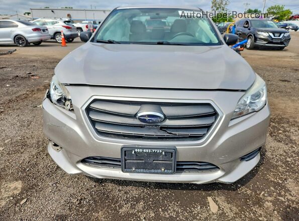 4S3BNAB65H3009370 2017 SUBARU LEGACY Beige Вид спереду