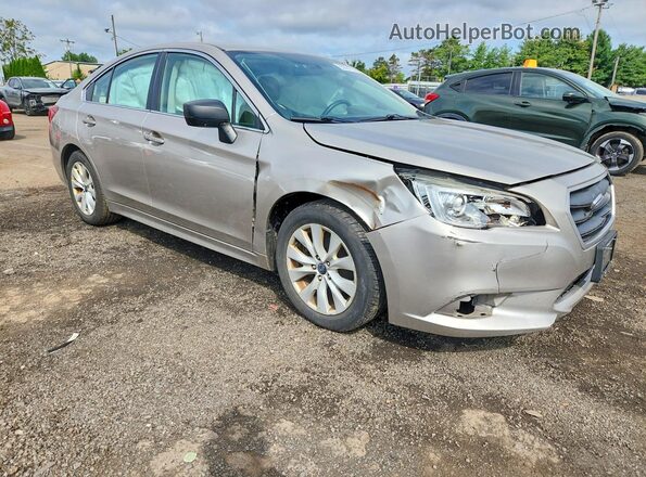 4S3BNAB65H3009370 2017 SUBARU LEGACY Beige Передня права чверть