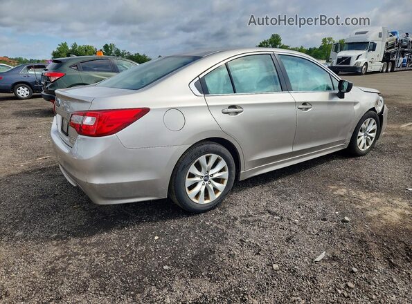 4S3BNAB65H3009370 2017 SUBARU LEGACY Beige Задня права чверть