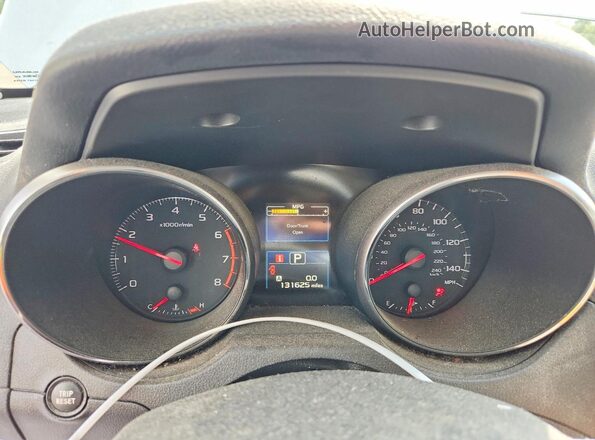 4S3BNAB65H3009370 2017 SUBARU LEGACY Beige Вид щитка приладів