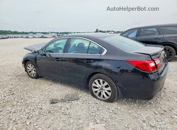 4S3BNAB67H3047036 2017 SUBARU LEGACY Черный Задняя левая четверть
