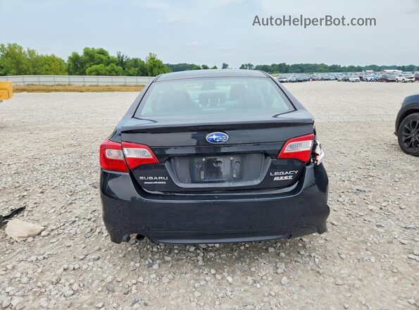 4S3BNAB67H3047036 2017 SUBARU LEGACY Черный Вид сзади