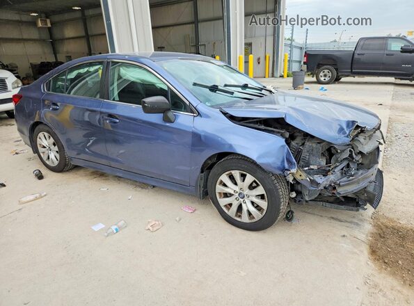 4S3BNAB68H3004938 2017 SUBARU LEGACY Синий Передняя правая четверть