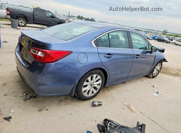 4S3BNAB68H3004938 2017 SUBARU LEGACY Синий Задняя правая четверть