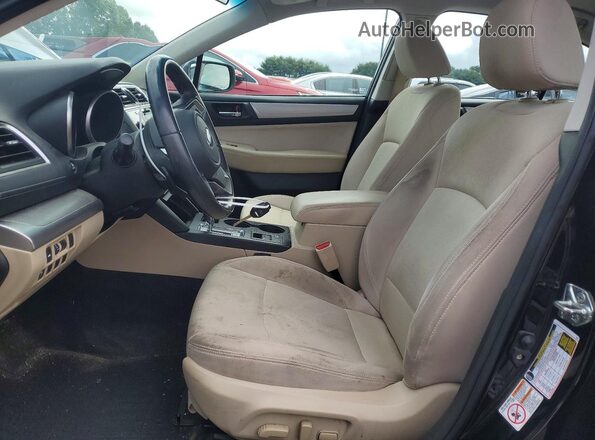 4S3BNAC65J3014119 2018 SUBARU LEGACY Black Вид салону спереду