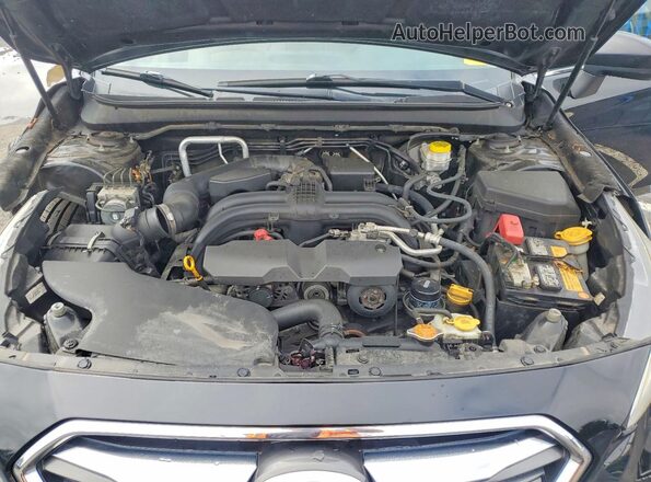 4S3BNAC65J3014119 2018 SUBARU LEGACY Black Вид задньої частини салону