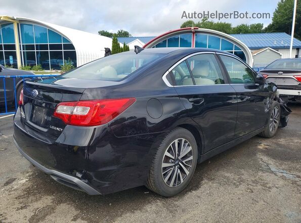 4S3BNAC65J3014119 2018 SUBARU LEGACY Black Задня права чверть
