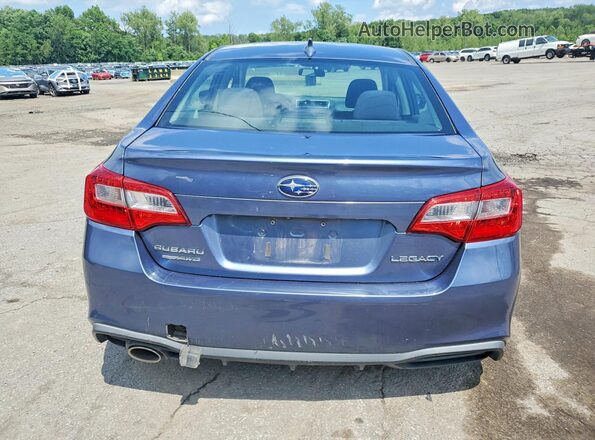 4S3BNAC69J3034308 2018 SUBARU LEGACY Blue Widok z tyłu