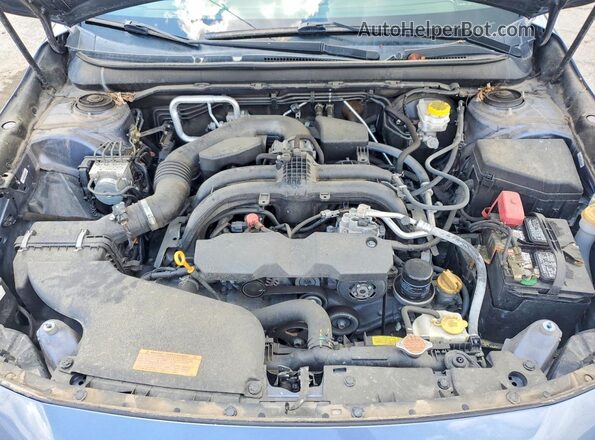4S3BNAC69J3034308 2018 SUBARU LEGACY Blue Widok wnętrza z tyłu