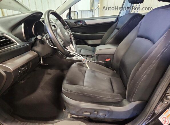 4S3BNAD69G3022134 2016 SUBARU LEGACY Black Widok wnętrza z przodu