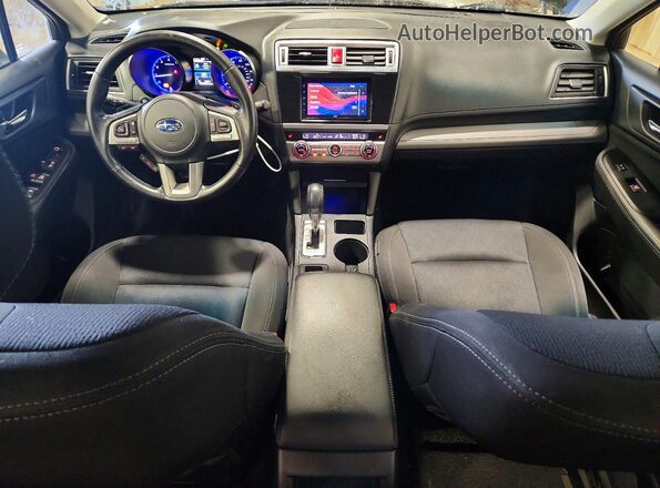 4S3BNAD69G3022134 2016 SUBARU LEGACY Black Widok deski rozdzielczej