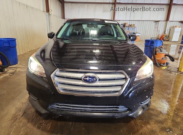 4S3BNAD69G3022134 2016 SUBARU LEGACY Black Widok z przodu