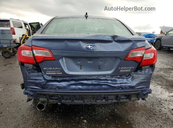 4S3BNAD69H3061873 2017 SUBARU LEGACY Blue Vista trasera