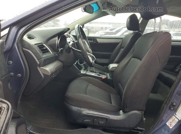 4S3BNAD69H3061873 2017 SUBARU LEGACY Blue Vista interior delantera