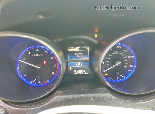 4S3BNAD69H3061873 2017 SUBARU LEGACY Blue Vista del cuadro de instrumentos