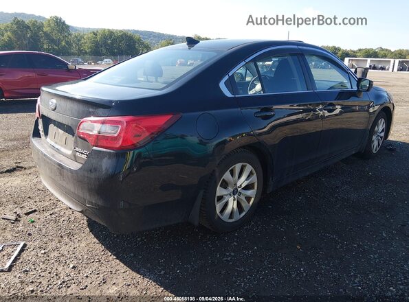 4S3BNAE68G3052935 2016 SUBARU LEGACY Black უკანა მარჯვენა