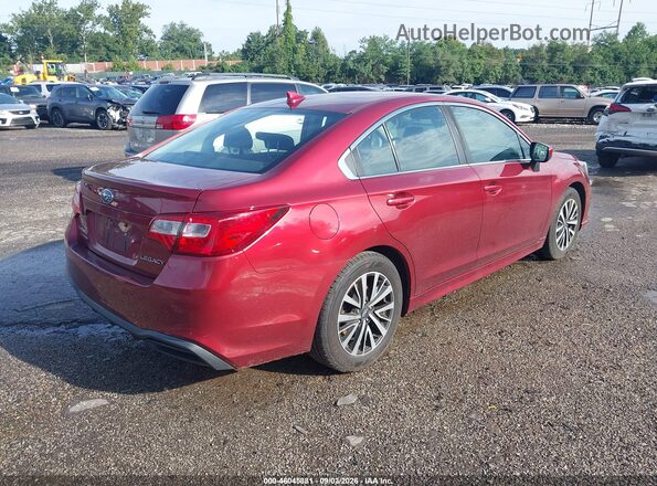 4S3BNAF60K3024568 2019 SUBARU LEGACY Burgundy Tył prawy