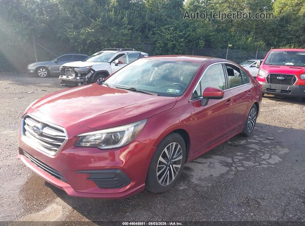 4S3BNAF60K3024568 2019 SUBARU LEGACY Burgundy Przód lewy