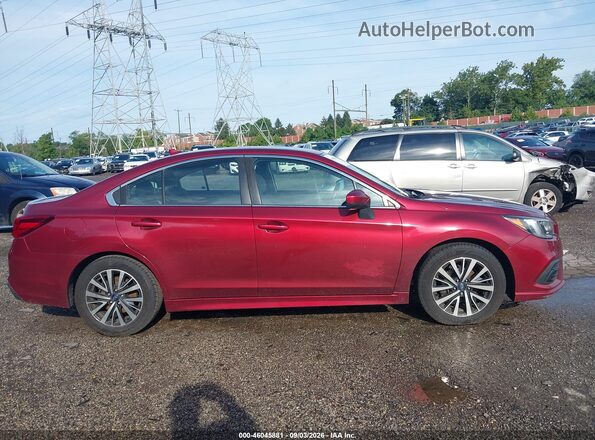 4S3BNAF60K3024568 2019 SUBARU LEGACY Burgundy Widok wnętrza 360 stopni