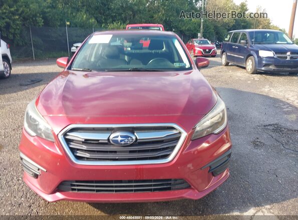 4S3BNAF60K3024568 2019 SUBARU LEGACY Burgundy Widok wnętrza z tyłu