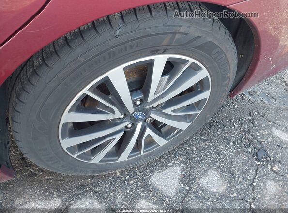 4S3BNAF60K3024568 2019 SUBARU LEGACY Burgundy Widok zestawu wskaźników