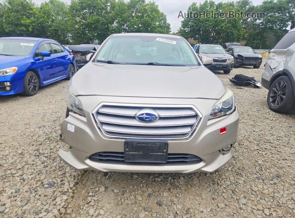 4S3BNAF6XG3031602 2016 SUBARU LEGACY Tan წინა ხედი