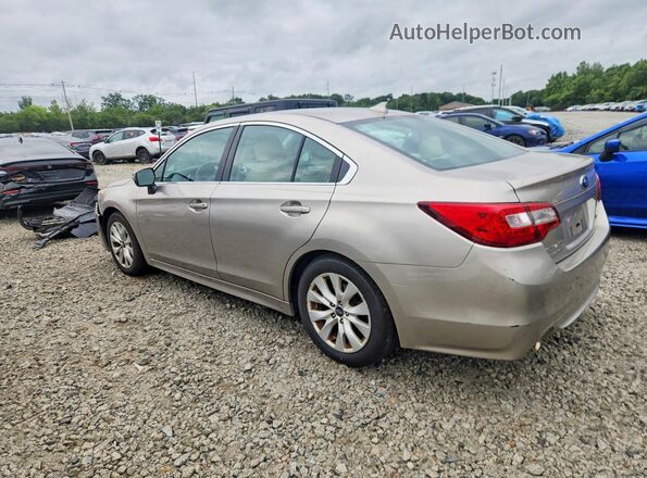 4S3BNAF6XG3031602 2016 SUBARU LEGACY Tan უკანა მარცხენა