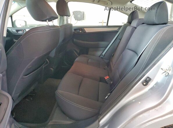 4S3BNAH67H3056293 2017 SUBARU LEGACY Silver Widok tylnych siedzeń