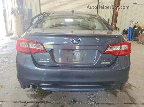 4S3BNAN66H3006974 2017 SUBARU LEGACY Gray უკანა ხედი