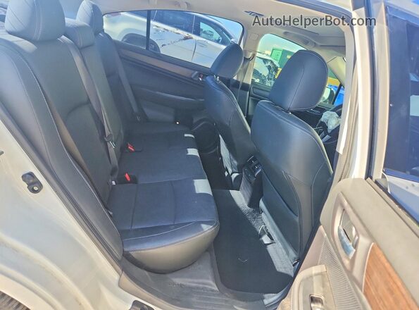 4S3BNAN69H3028855 2017 SUBARU LEGACY White Rear seats view