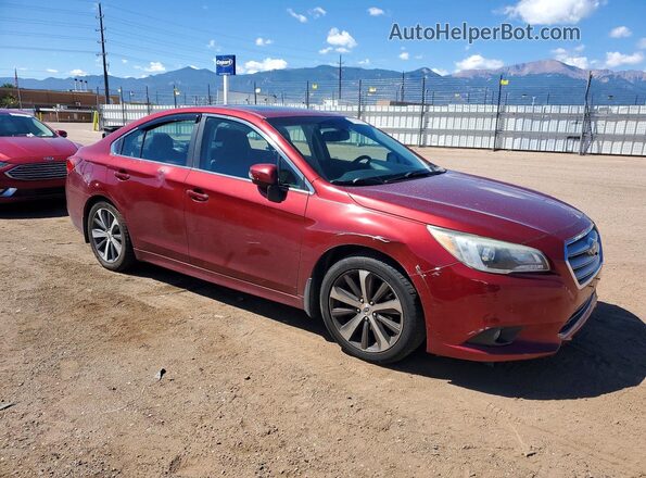 4S3BNAN6XG3014008 2016 SUBARU LEGACY Red წინა მარჯვენა