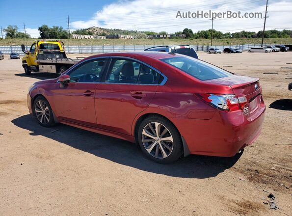 4S3BNAN6XG3014008 2016 SUBARU LEGACY Red უკანა მარცხენა