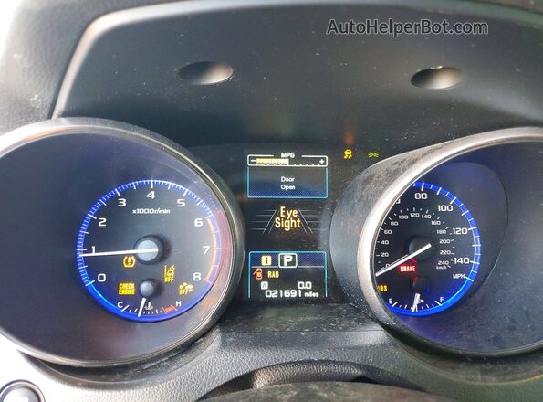4S3BNAS60J3019035 2018 SUBARU LEGACY Silver Սարքավորումների վահանակի տեսք