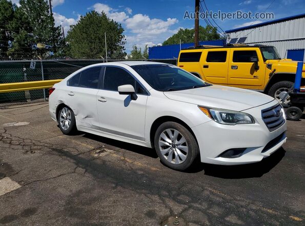 4S3BNBC62G3056858 2016 SUBARU LEGACY White Передня права чверть