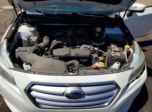 4S3BNBC62G3056858 2016 SUBARU LEGACY White Вид задньої частини салону