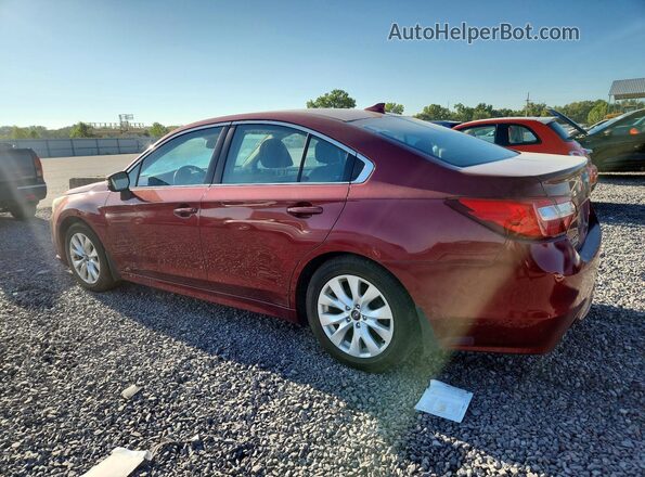 4S3BNBF67G3034012 2016 SUBARU LEGACY Red Rear left