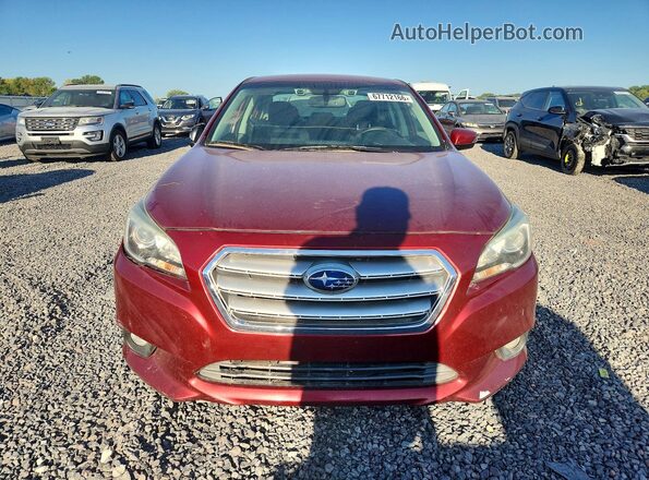 4S3BNBF67G3034012 2016 SUBARU LEGACY Red Front view