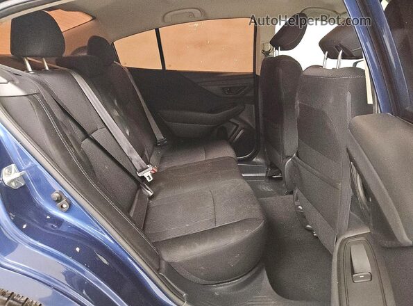 4S3BWAB65N3009927 2022 SUBARU LEGACY Blue უკანა სავარძლების ხედი