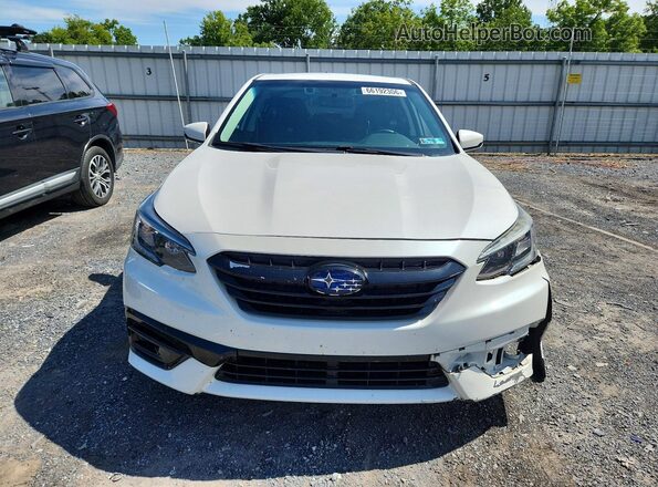 4S3BWAC68L3023283 2020 SUBARU LEGACY White Դիմացի տեսք