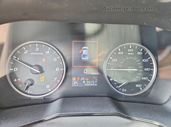 4S3BWAC68L3023283 2020 SUBARU LEGACY White Սարքավորումների վահանակի տեսք