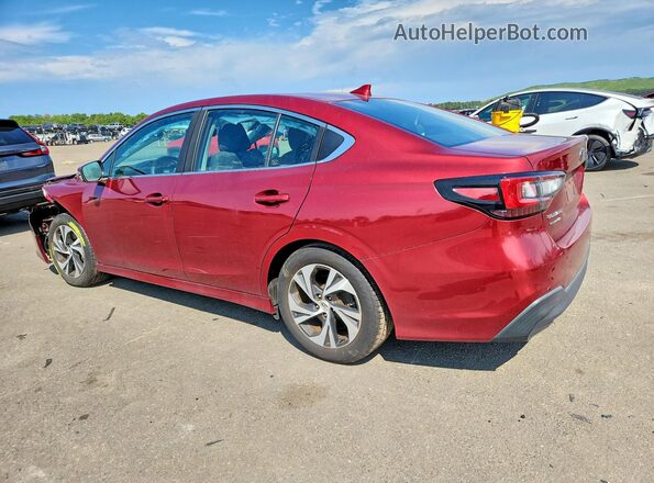4S3BWAC6XN3015642 2022 SUBARU LEGACY Red Rear left